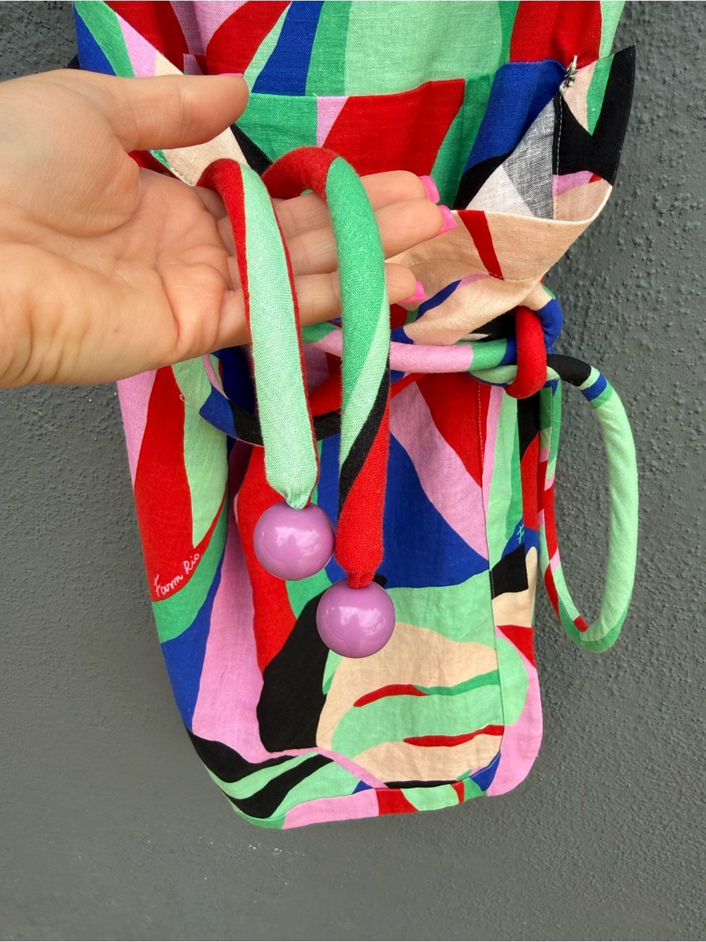 FARM Rio Colorful Monstera Mini Dress - Picture 9 of 13